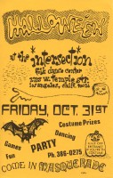 The Intersection Halloween Flyer
