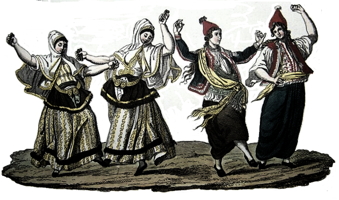 Turkish Folk Dancing 1830