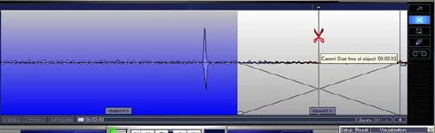 Spectral cleaning example