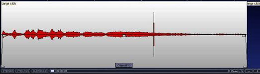 Spectral cleaning example