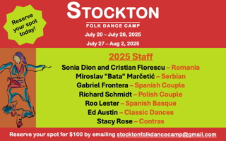 Stockton Folk Dance Camp