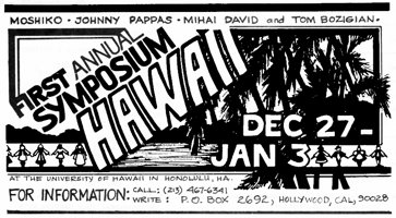 Hawaii Folk Dance Symposium ad