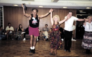Tom Bozigian at the Santa Barbara Folk Dance Symposium