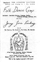 Lighted Lantern Brochure 1969