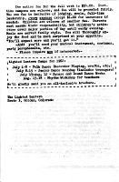 Lighted Lantern Brochure 1969