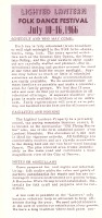 Lighted Lantern Brochure 1969