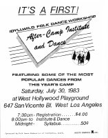 Idyllwild Folk Dance Workshop
