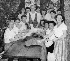 Folk Costume Class 1953