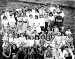 Lighted Lantern Camp Photo - 1966JR