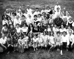 Lighted Lantern Camp Photo - 1966