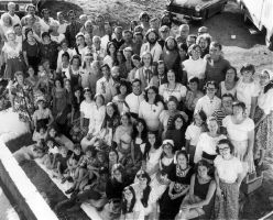 Lighted Lantern Camp Photo - 1973