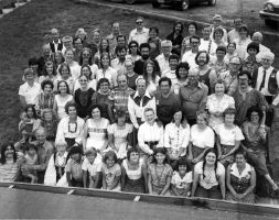Lighted Lantern Camp Photo - 1975