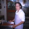 Lighted Lantern - Cook in Kitchen