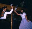 Lighted Lantern - Jim Graham and his daughter Barb Graham