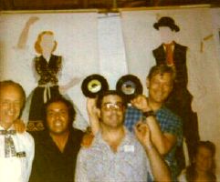 Paul Kermiet, Rudy Ulibarri, Dick Oakes, Jim Graham, and Pauline Kermiet