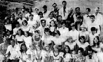 Lighted Lantern Camp Photo - pre1972JR