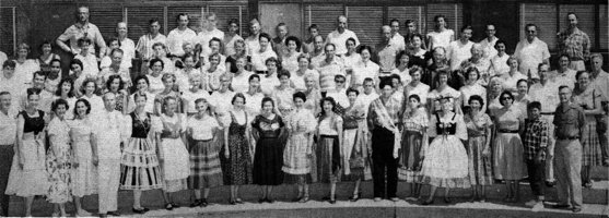 Santa Barbara Folk Dance Conference 1957