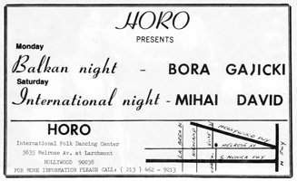 Horo International Folk Dance Center