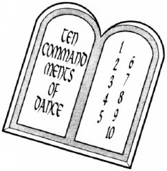 Ten Commandments of Dance