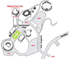Balboa Park Club map