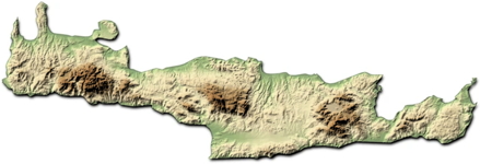 Crete map