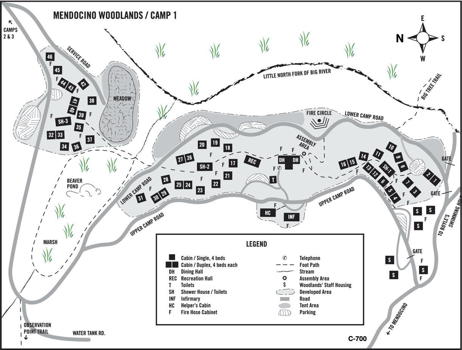 Mendocino Woodlands Camp One