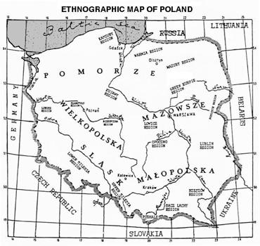 Ethnographic Map of Poland