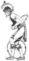 Native American Hoop Dancer, Metcalf