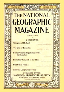 National Geographic Magazine, January 1915