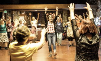 North-South dancers