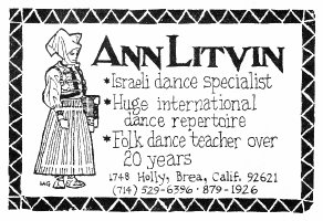 Ann Litvin advertisement 1980