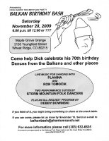 Balkan Birthday Bash
