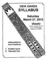 Birthday Bash Syllabus