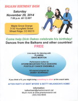 Balkan Birthday Bash