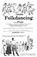 Folkdancing on the Plaza