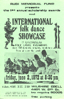 Rubi Vuceta Memorial International Showcase 1972