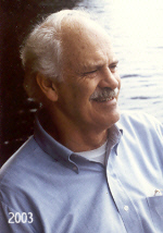 George A. Fogg, 2003 Mainewoods Dance Camp. Photo by Woods Pond, Bridgton, ME.