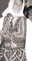Suzy Frommer in Macedonian costume