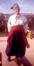 Anatol Joukowsky, 1964, Santa Barbara Folk Dance Conference - Photo by Dick Oakes