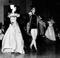 Vilma and George Matchette c1955 (Court Dance) Photo by Seth Wood, courtesy of J. Cole