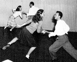 Vilma and Gus Andros c1955 (Jitterbug) Photo by Seth Wood, courtesy of J. Cole