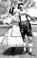 Dave Rosenberg and Isabelle Persh, Santa Barbara, 1960