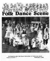 Folk Dance Scene Cover, September 2006