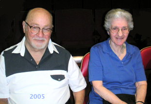 Dave and Fran Slater - Photo by Leonard Ellis, April 5 2005