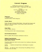 Viltis 50th Golden Anniversary Program, 1944 to 1994