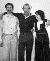 Zoltán Zsuráfszki, Alex Wilson, and Zoltan's wife, Ildiko, in 1984