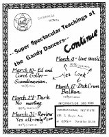 Gandy Dancers Flyer