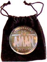 AMAN 25th Anniversary Memento