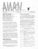 AMAN Newsletter pg.1