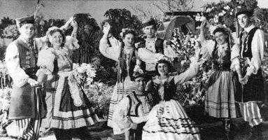 Gandy Dancers at Flower Show 1953